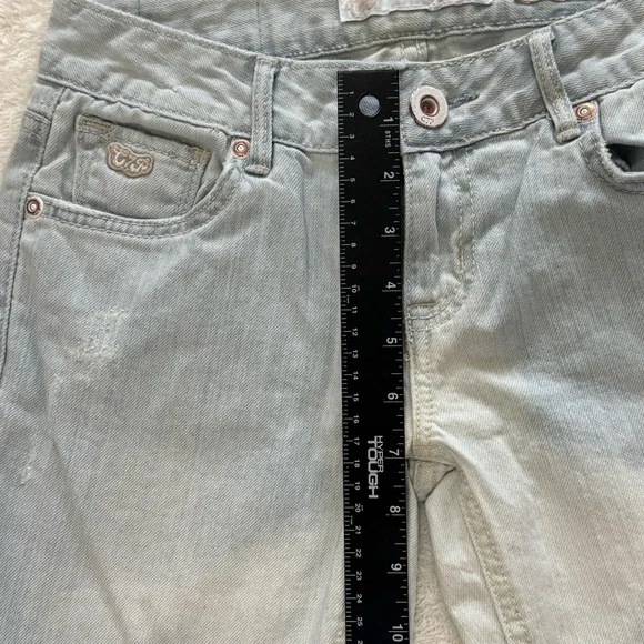C7P A Chip And Pepper Production Laguna Beach Flare Jeans Size 3 - Picture 10 of 12